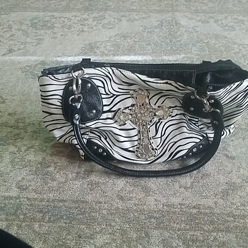 Zebra purse